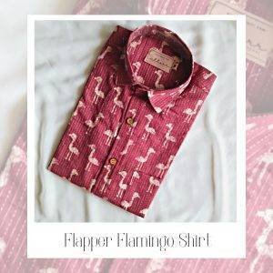 Flapper Flamingo Printed Shirt